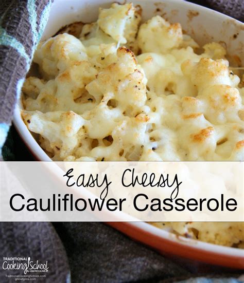 easy-cheesy-cauliflower-casserole-traditional image