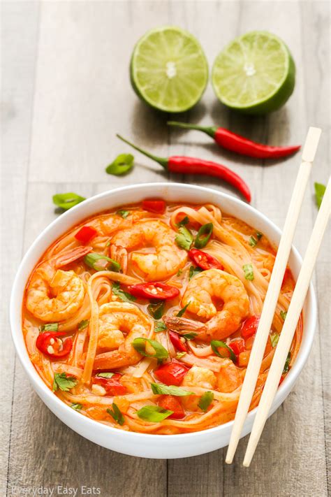 thai-spicy-shrimp-noodle-soup-easy-one-pot image