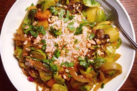 sesame-brussels-sprout-curry-vegan-one-green-planet image