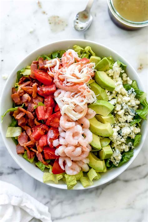 crab-and-shrimp-seafood-cobb-salad-foodiecrushcom image