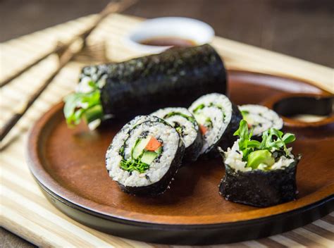 healthy-vegetable-nori-rolls-natural-tasty-chef image