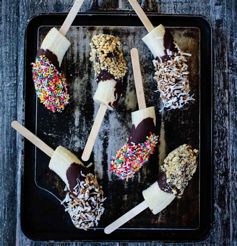 how-to-make-easy-frozen-banana-popsicles-g-free-foodie image