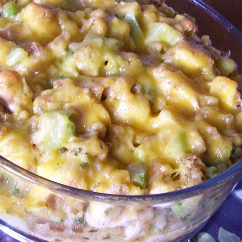 chicken-and-stuffing-casserole image