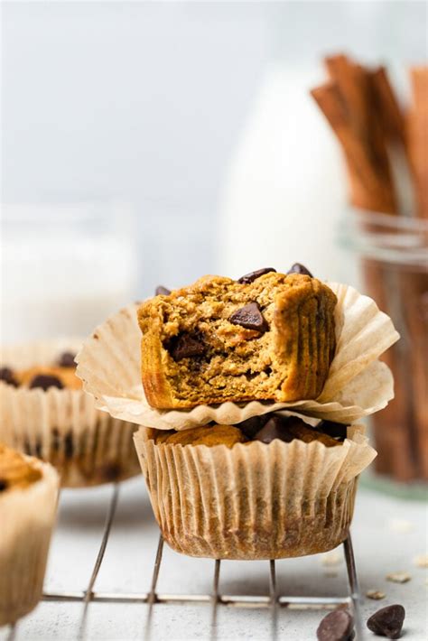 easy-pumpkin-chocolate-chip-protein-muffins-eat-the image