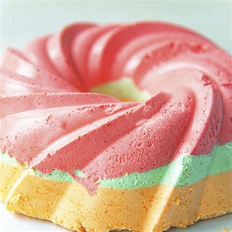 rainbow-sherbet-jello-mold-sweet-recipeas image