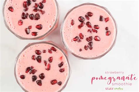 strawberry-pomegranate-smoothie-simply-blended image