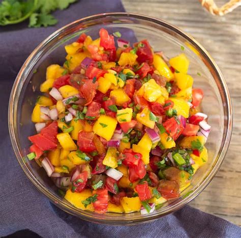 spicy-peach-and-tomato-salsa-lettys-kitchen image