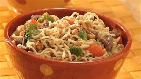 easy-teriyaki-beef-and-noodle-bowls-recipe-pillsburycom image