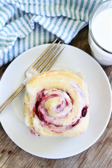 raspberry-sweet-rolls-recipe-two-peas-their-pod image