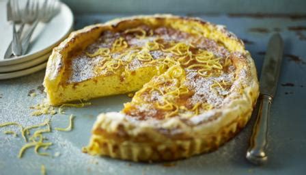 lemon-and-ricotta-tart-recipe-bbc-food image
