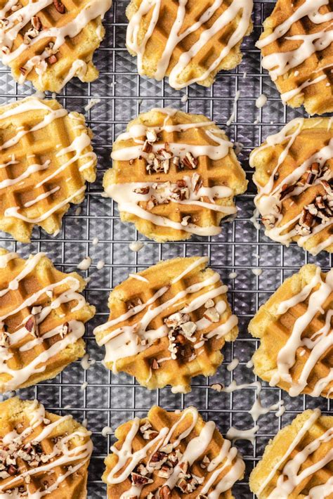 waffle-cookies-with-maple-glaze-host-the-toast image