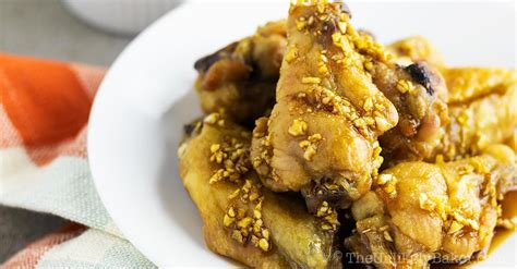 crispy-baked-asian-chicken-wings-no-baking-powder image