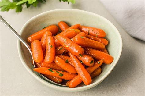 simple-honey-glazed-baby-carrots-recipe-the-spruce image