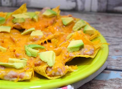 microwave-refried-beans-into-nachos-just-microwave-it image
