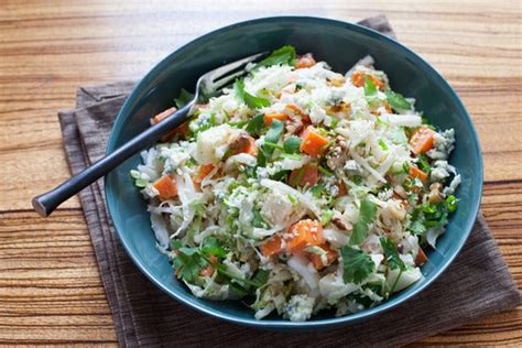 chopped-napa-cabbage-salad-with-creamy-ginger image