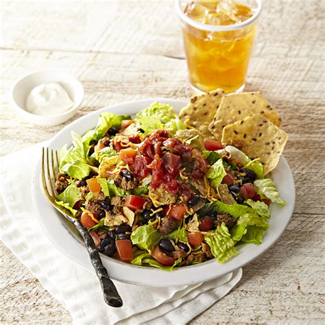 easy-vegetarian-taco-salad-recipe-eatingwell image