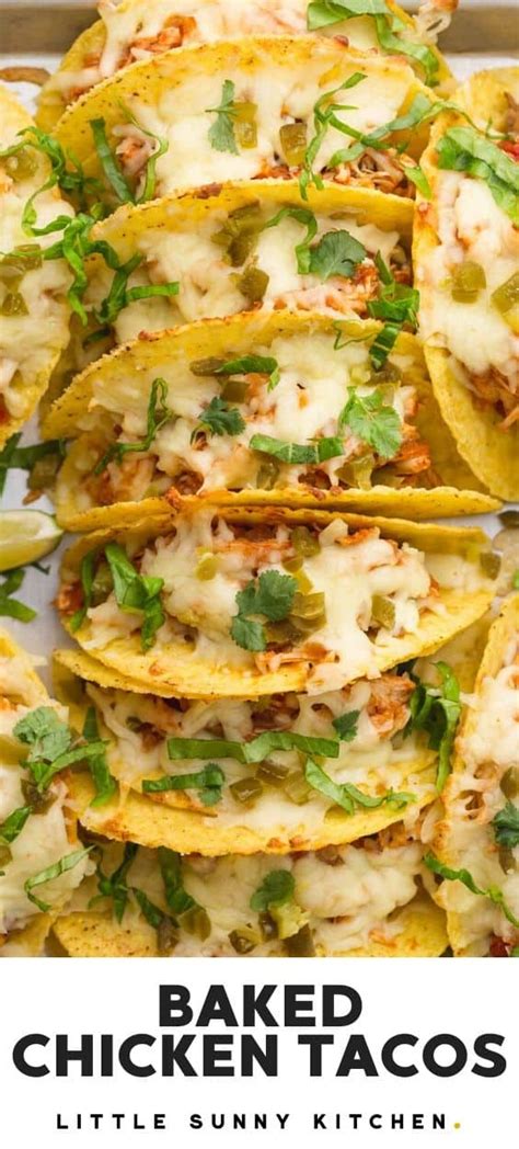 baked-chicken-tacos-little-sunny-kitchen image