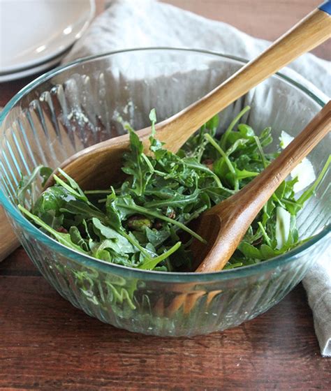 easy-baby-arugula-salad-with-pistachios-simple-and image