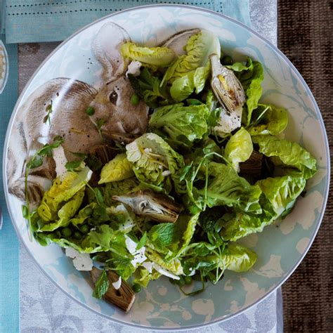 baby-artichoke-and-pea-salad-williams-sonoma-taste image
