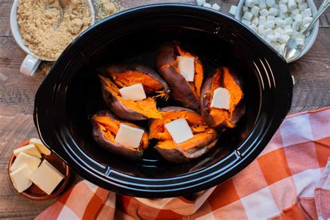 slow-cooker-baked-sweet-potatoes image