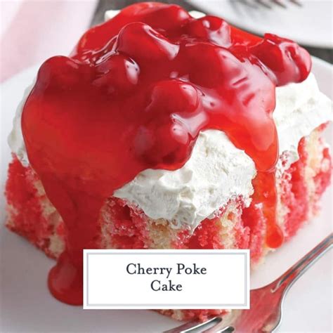 the-best-cherry-poke-cake-recipe-dreamy-delicious image