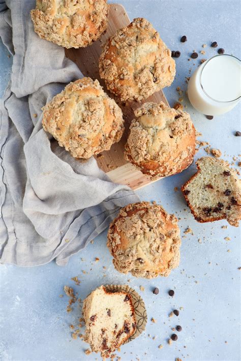 bakery-style-chocolate-chip-crumb-muffins-caits-plate image