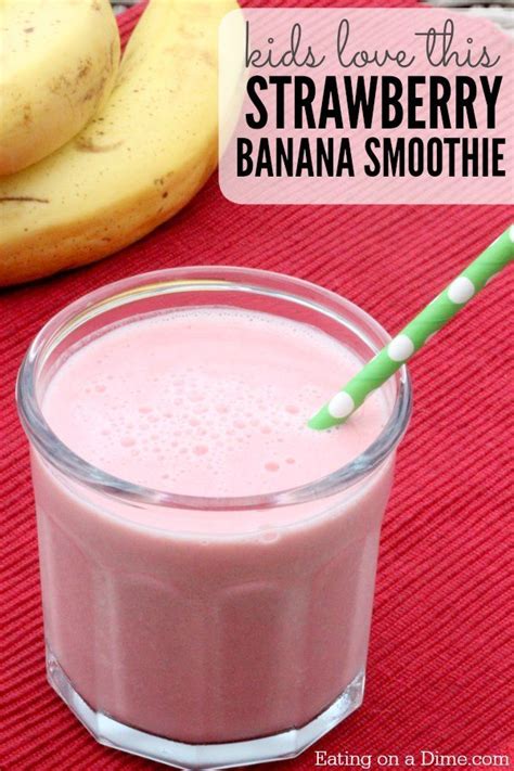strawberry-banana-smoothie-with-yogurt-eating-on-a image
