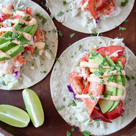 lobster-tacos-quick-easy-recipe-whitneybondcom image