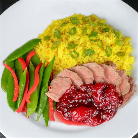 duck-breasts-with-fresh-plum-sauce-gluten-free image