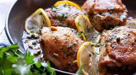brandy-chicken-piccata-classic-dish-with-a-spin image