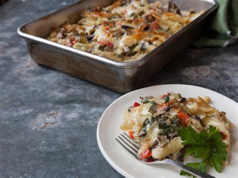 vegetable-pasta-al-forno-recipe-laura-vitale-cooking image