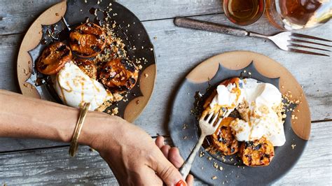grilled-apricots-with-almond-cream-and-fregolotta image