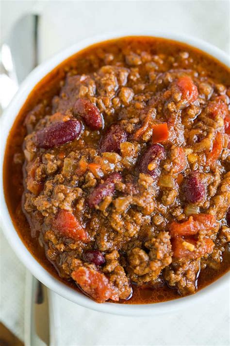 beef-chili-the-best-classic-recipe-brown-eyed-baker image