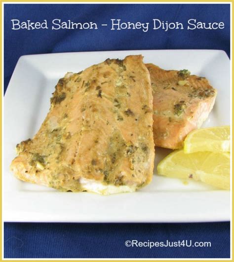 baked-salmon-with-honey-dijon-garlic-sauce image