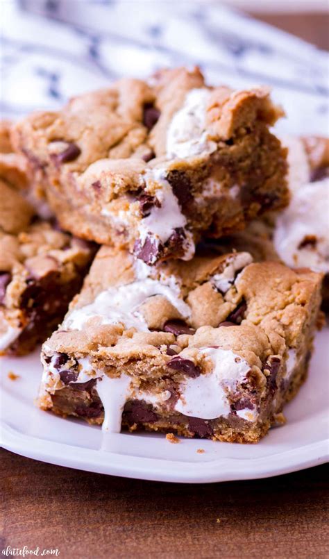 marshmallow-peanut-butter-chocolate-chip-cookie-bars image