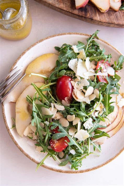 arugula-salad-with-pear-and-parmesan-kristines-kitchen image