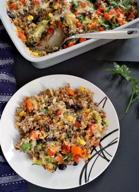 cheesy-ground-beef-and-rice-casserole-my-gorgeous image