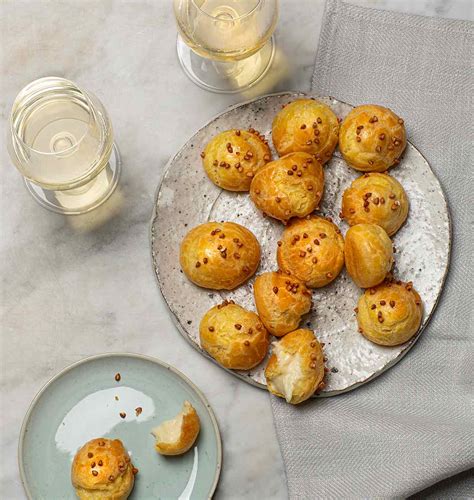 buckwheat-gougeres-with-comt-sauce-taste-france image