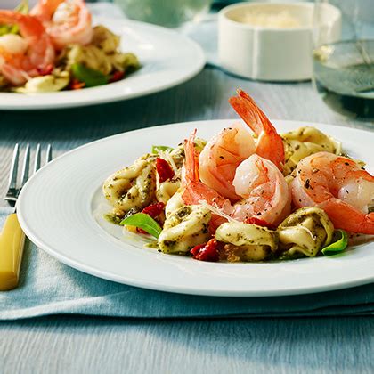 garlic-shrimp-with-three-cheese-tortellini image