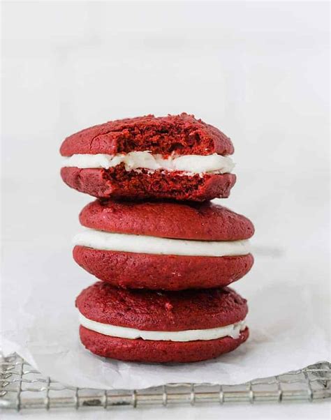red-velvet-whoopie-pies-with-cream-cheese-filling image