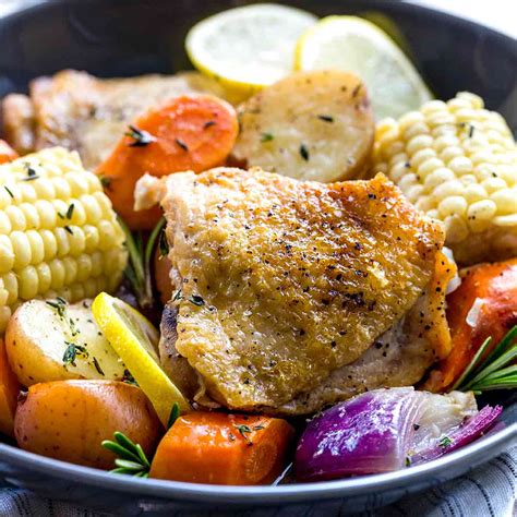 slow-cooker-chicken-thighs-with-vegetables-jessica image