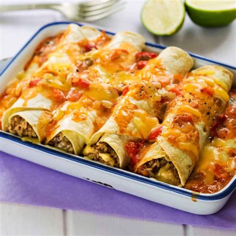 taco-bell-enchirito-copycat-recipe-recipefairycom image