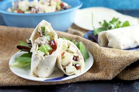 the-best-homemade-chicken-waldorf-salad-wraps-foodal image