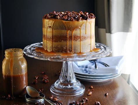 caramel-cake-with-salted-caramel-italian-meringue image