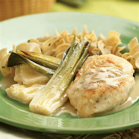 chicken-with-creamy-braised-leeks-recipe-eatingwell image