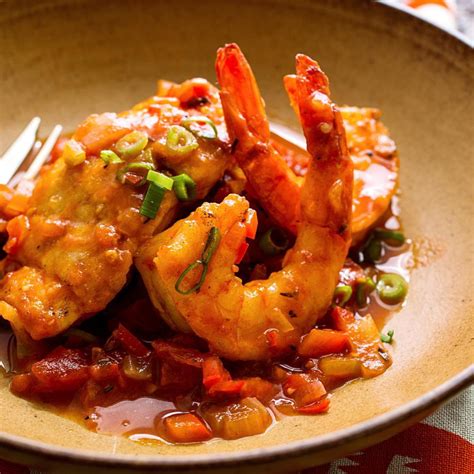 sauteed-snapper-shrimp-with-creole-sauce-eatingwell image