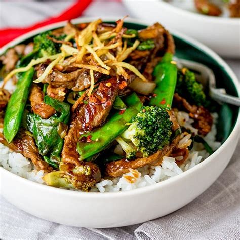 spicy-ginger-beef-stir-fry-plus-video-nickys-kitchen image