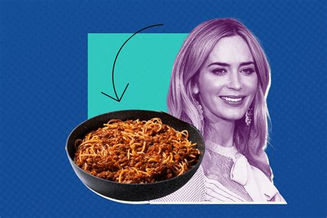 emily-blunt-shared-her-turkey-bolognese-recipe-on-ina image