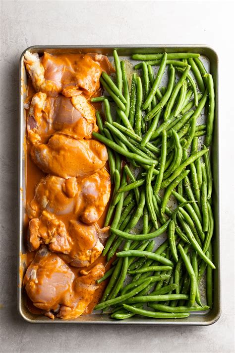 easy-chicken-thighs-in-peanut-sauce-with-green-beans image