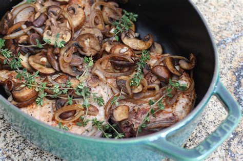 oven-braised-pork-chops-with-mushrooms-classic image